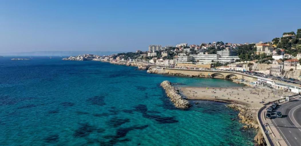 Vue Mer Le Panoramique Vieux-Port De Марсель Экстерьер фото